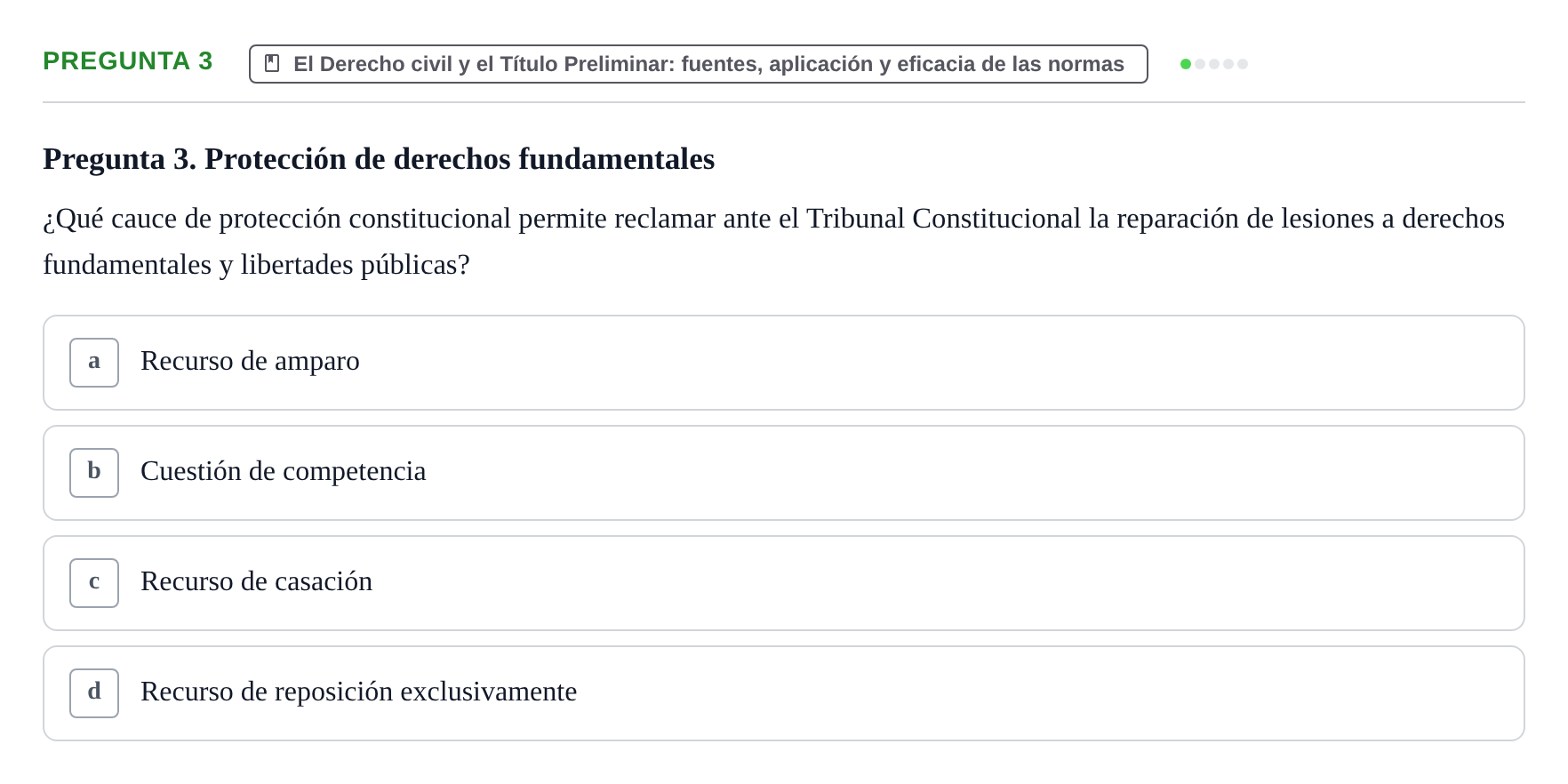Enunciado: Pregunta 3