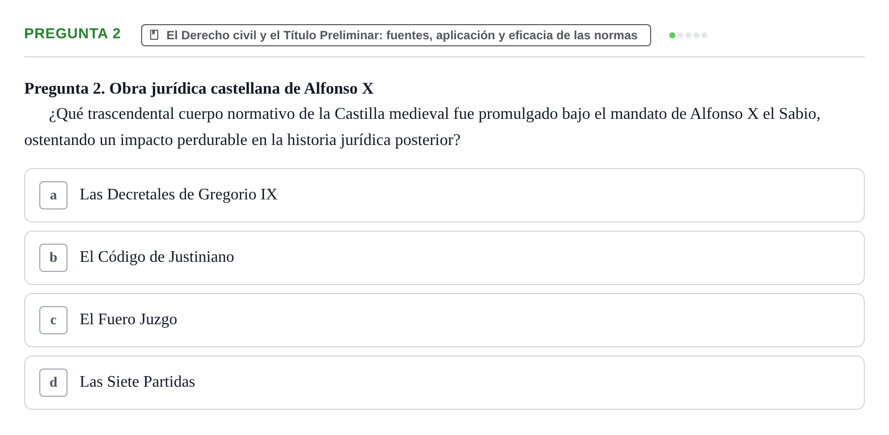 Enunciado: Pregunta 2