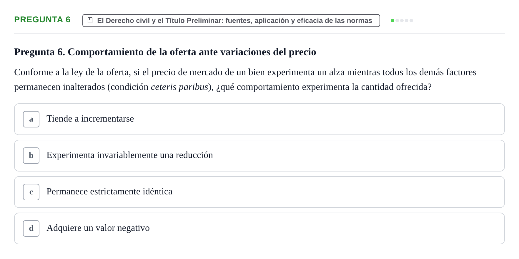 Enunciado: Pregunta 6