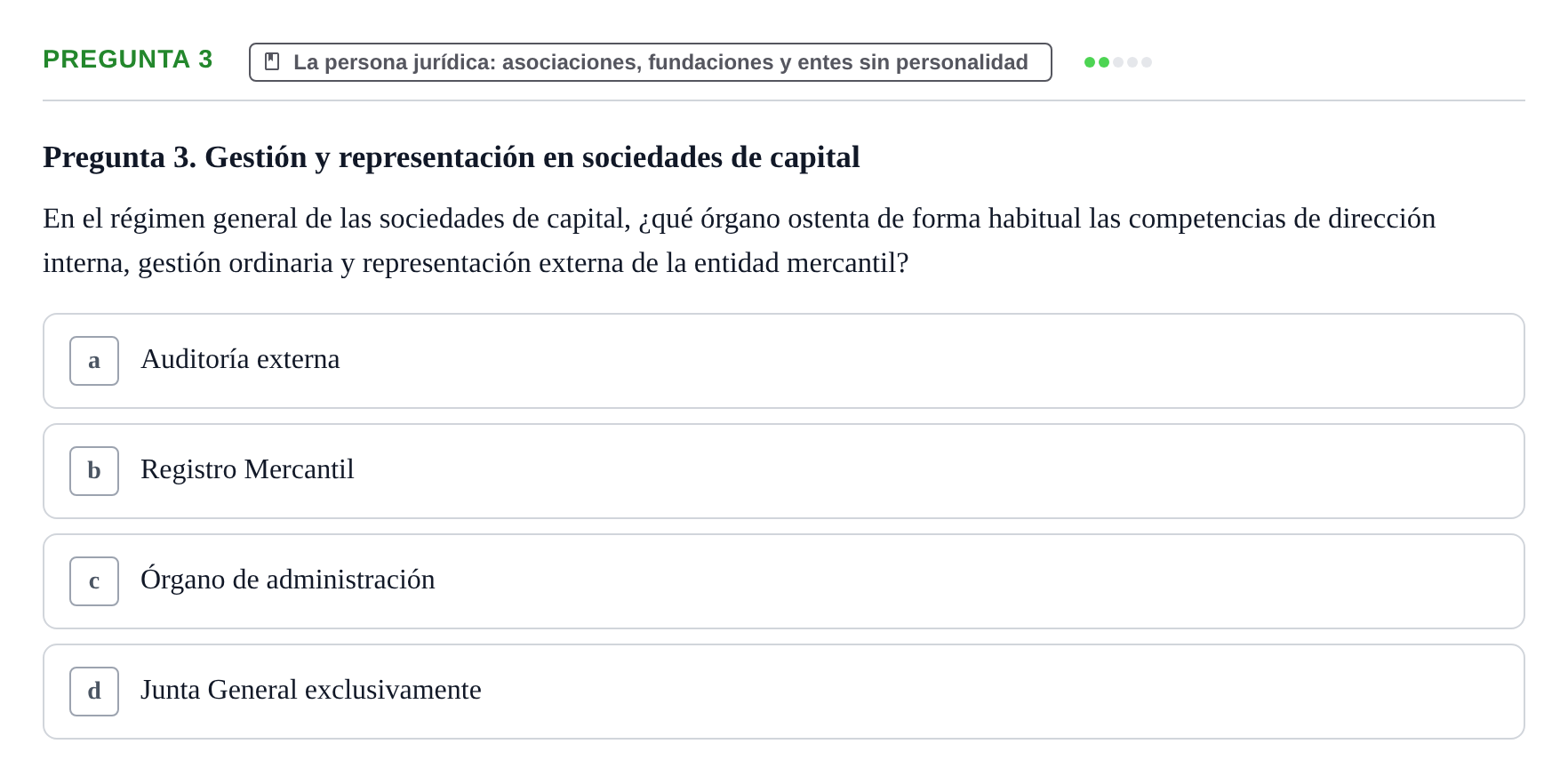 Enunciado: Pregunta 3