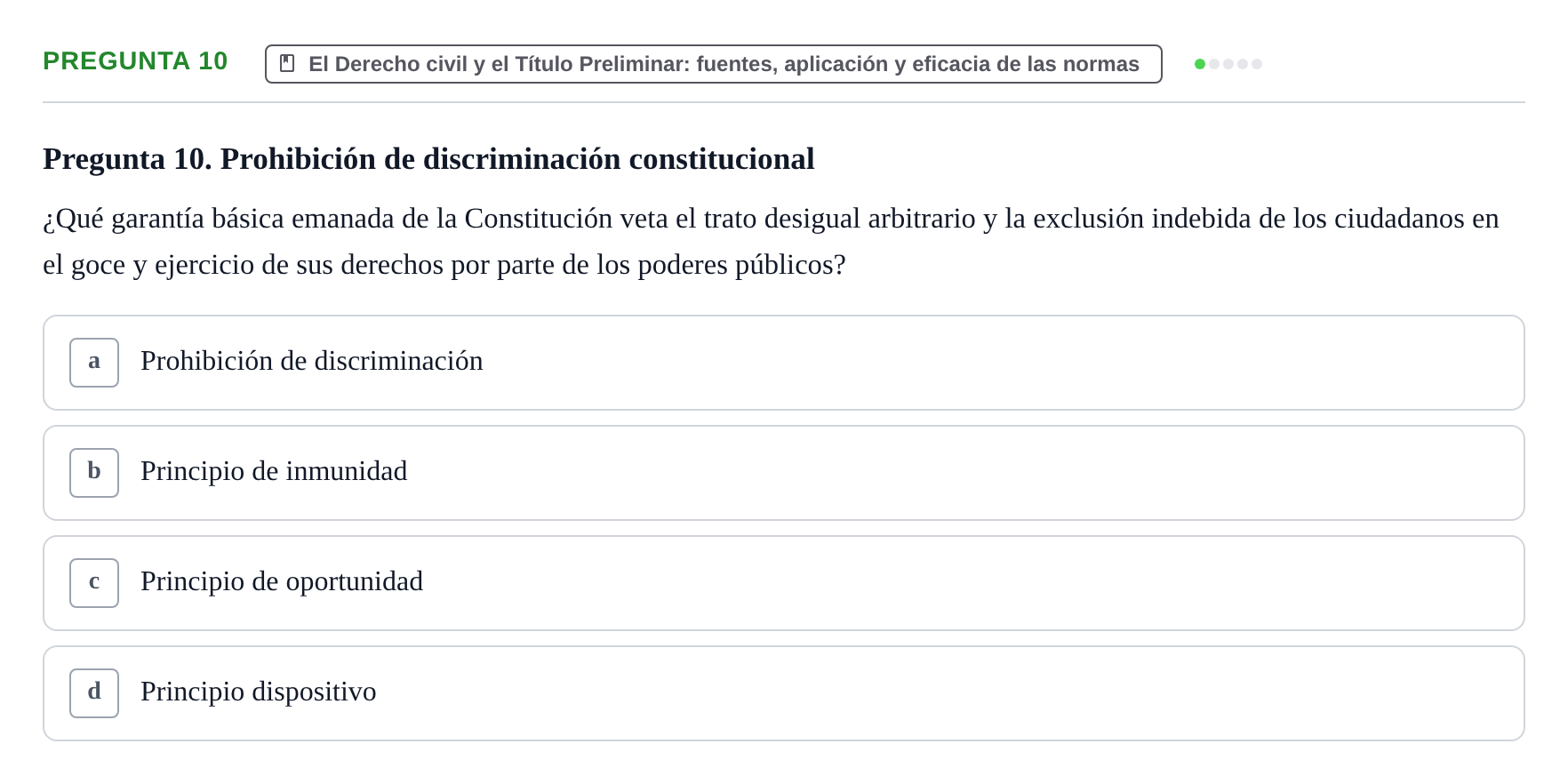 Enunciado: Pregunta 10