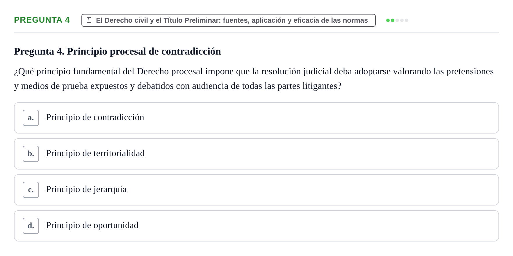 Enunciado: Pregunta 4
