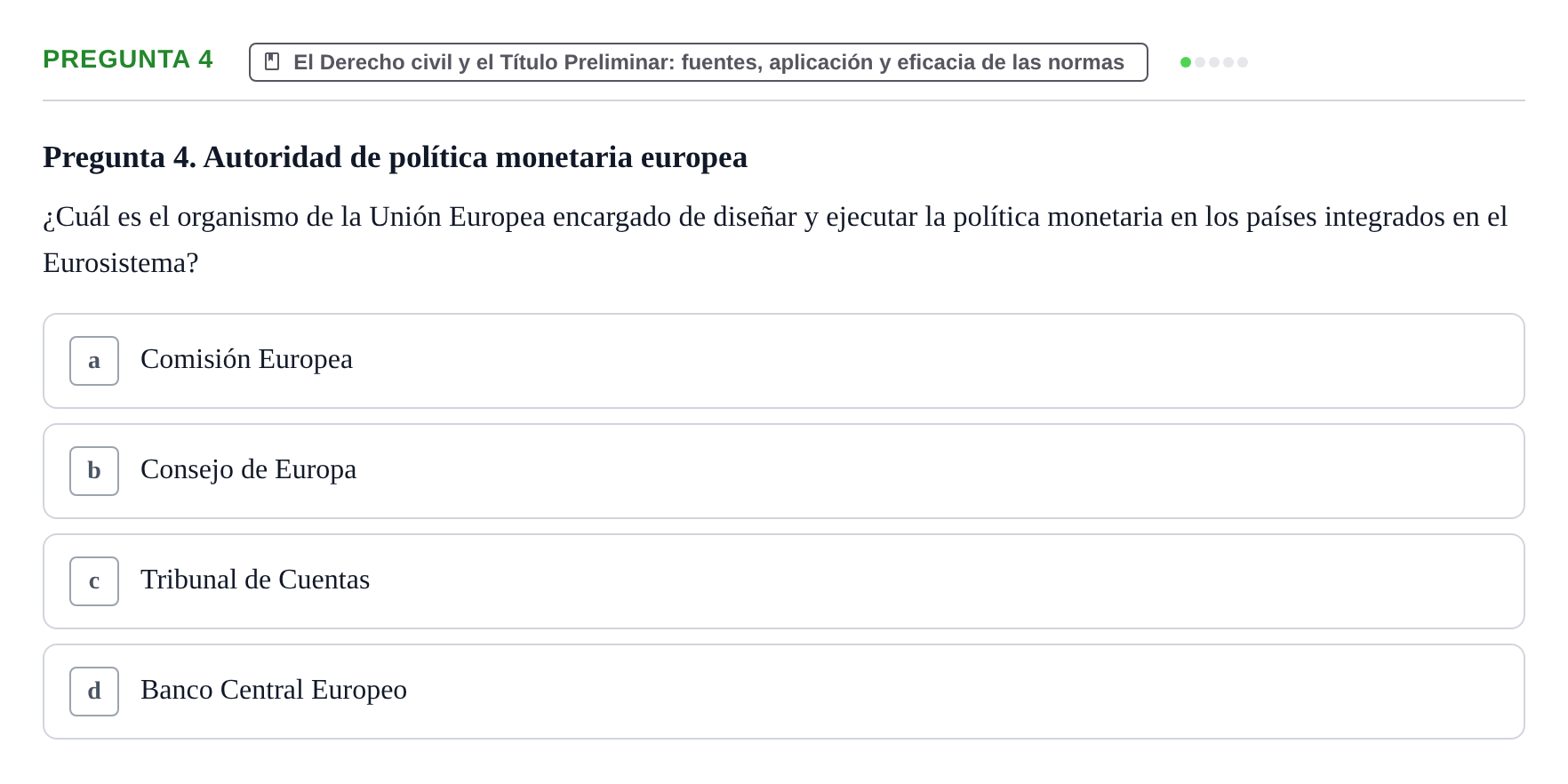 Enunciado: Pregunta 4