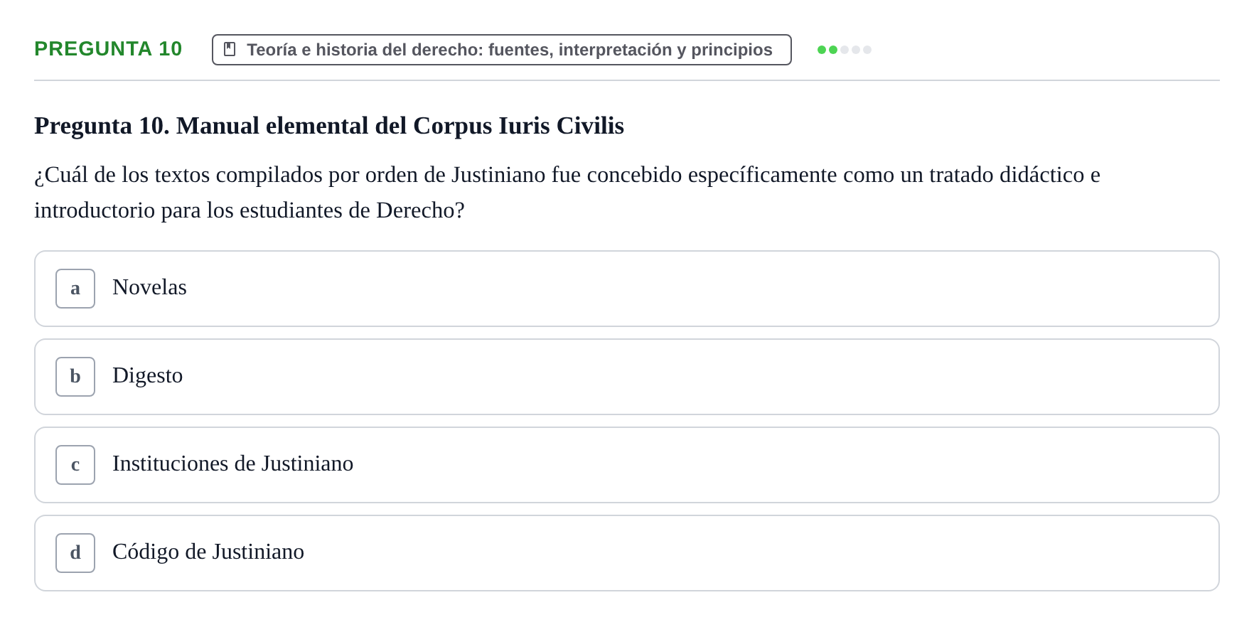 Enunciado: Pregunta 10