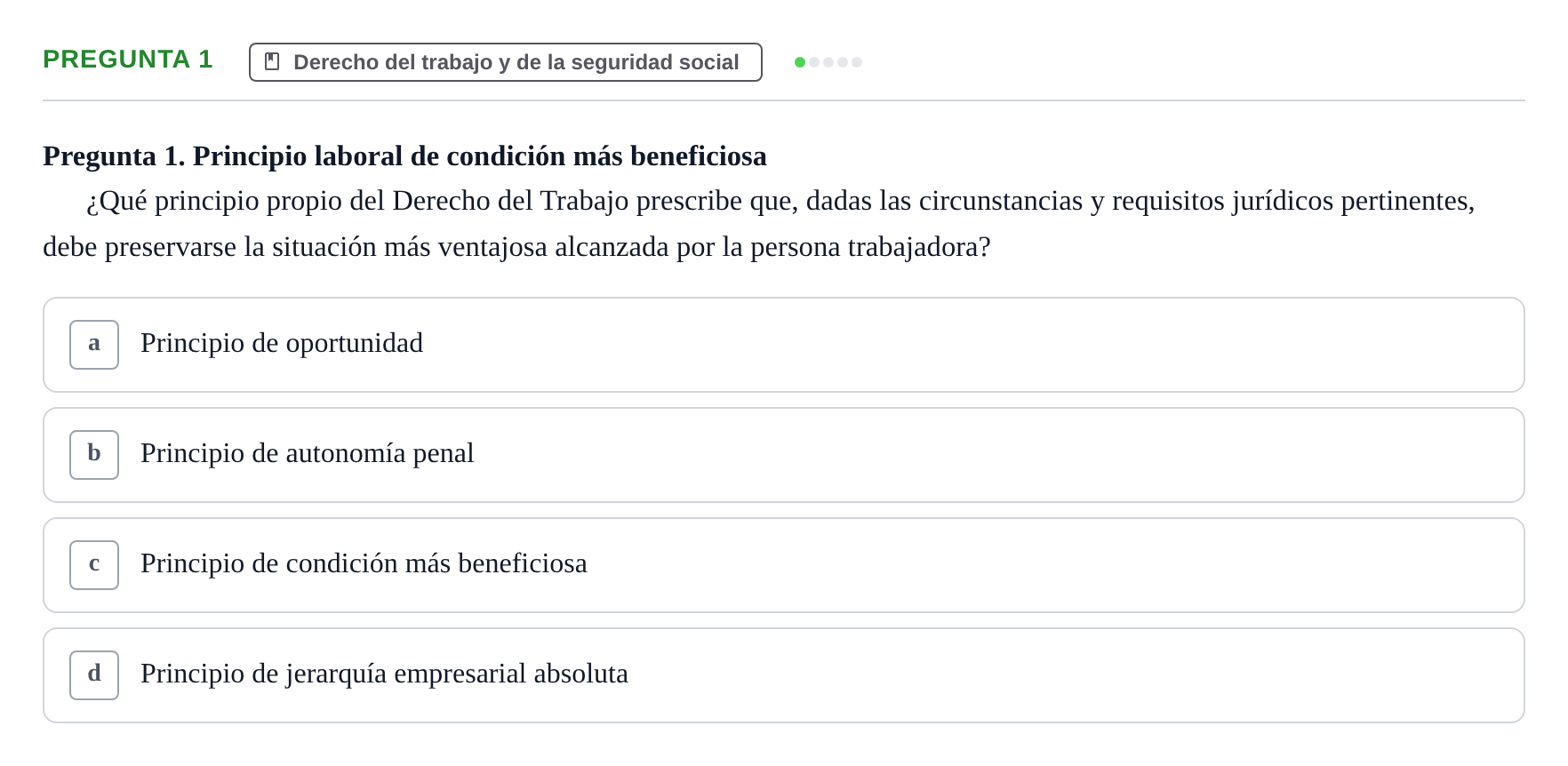 Enunciado: Pregunta 1