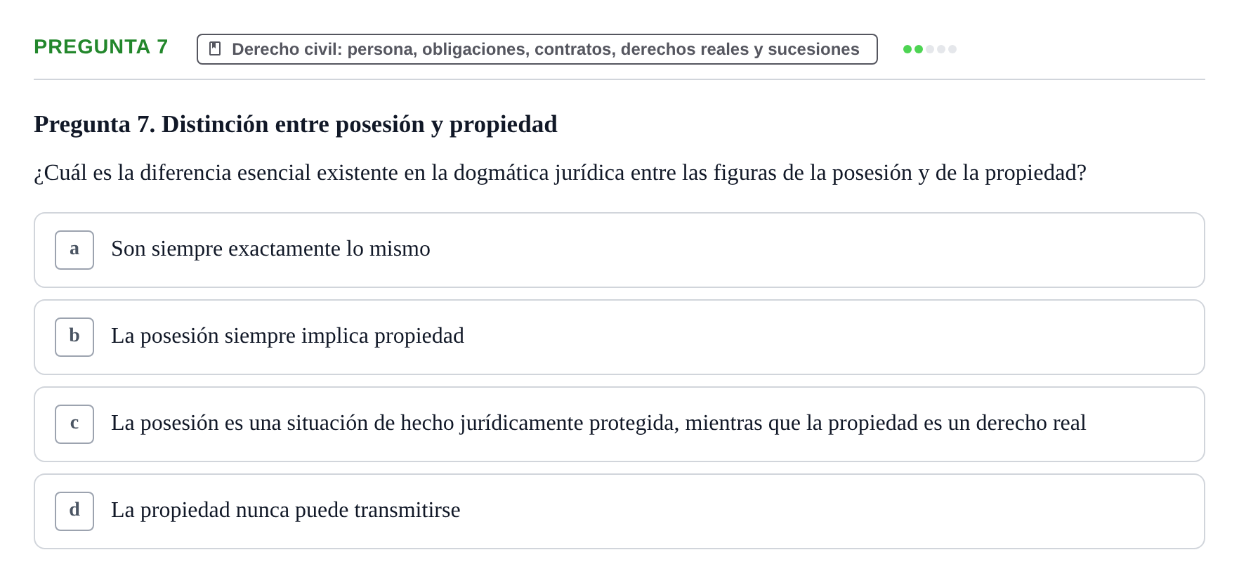 Enunciado: Pregunta 7