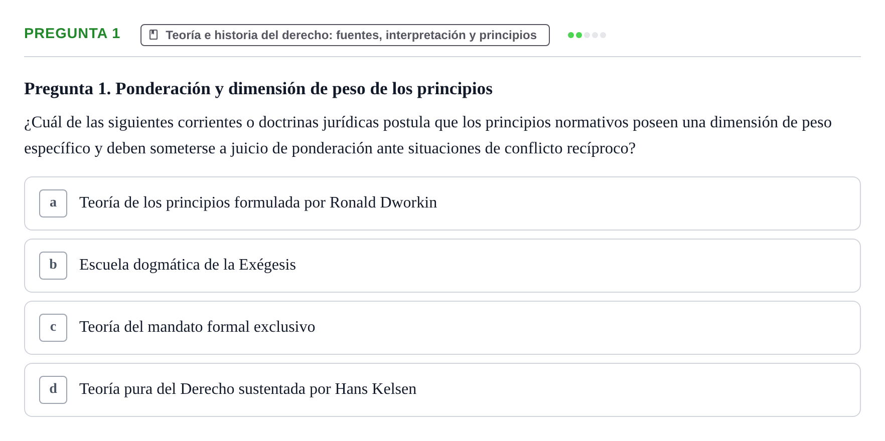 Enunciado: Pregunta 1