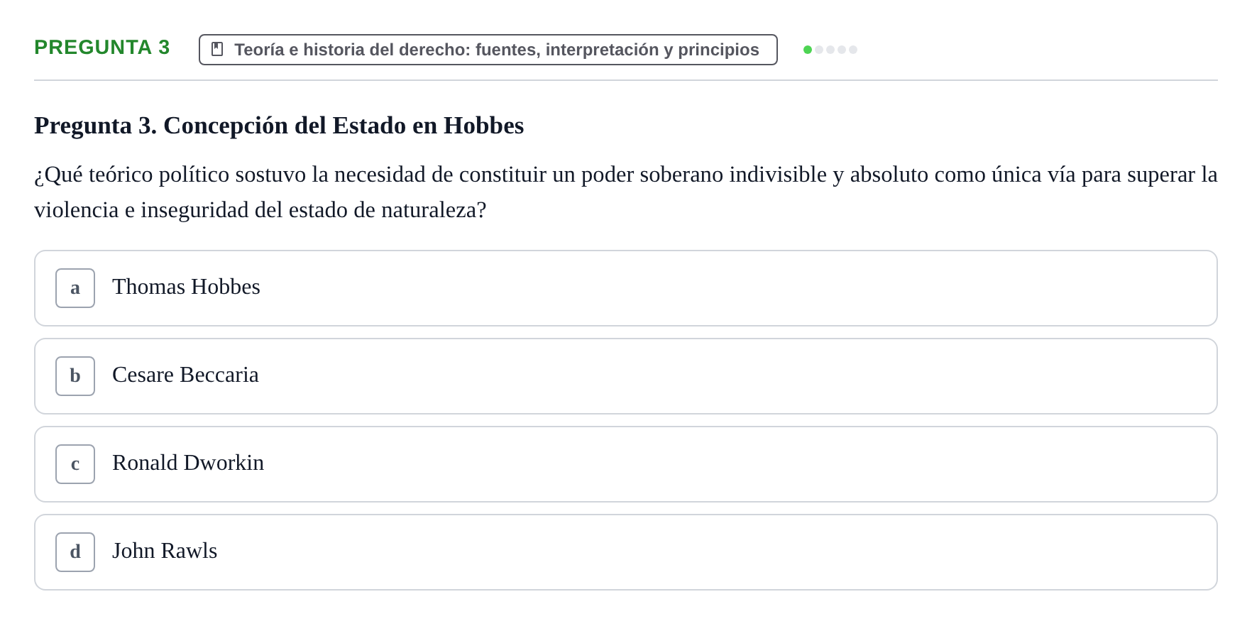Enunciado: Pregunta 3