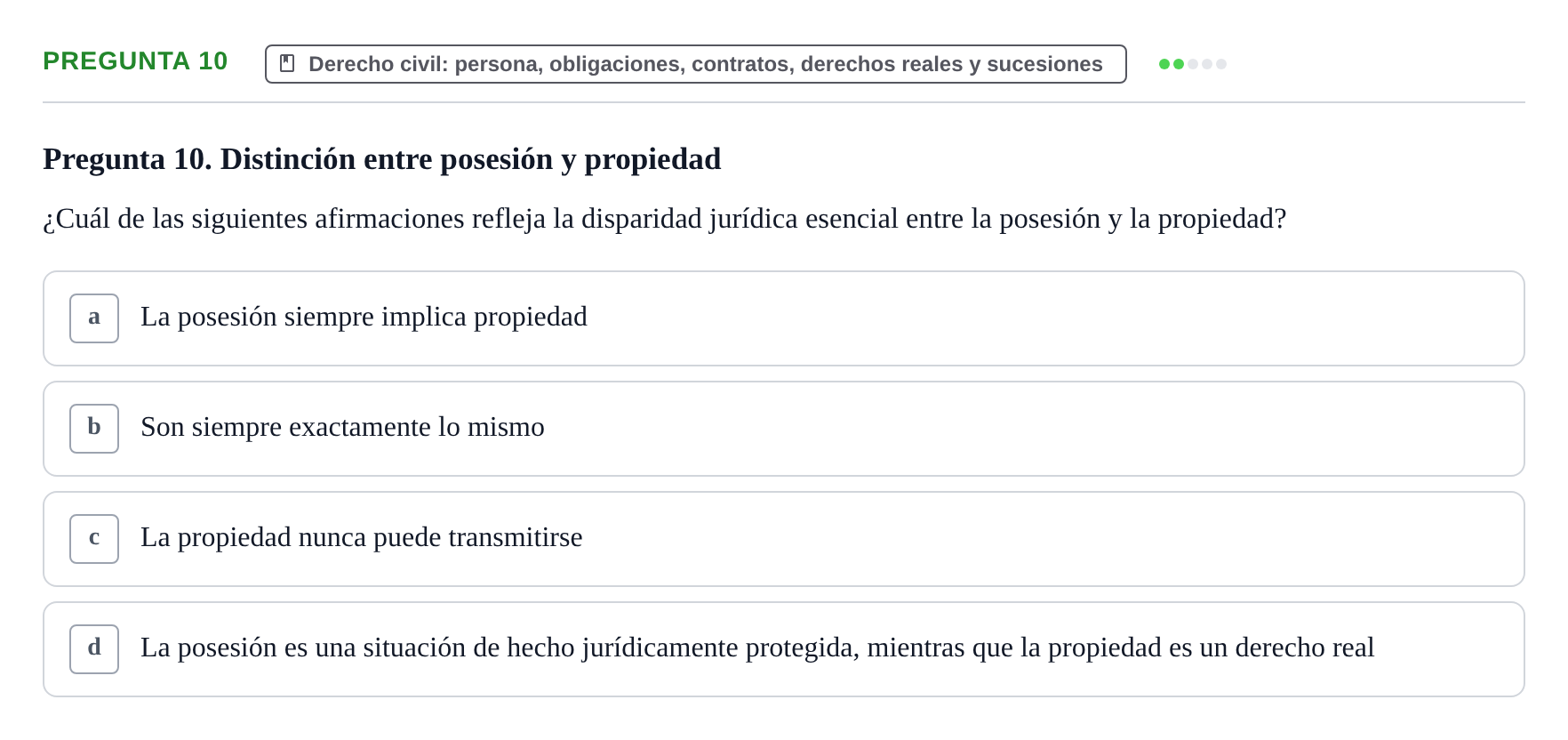 Enunciado: Pregunta 10