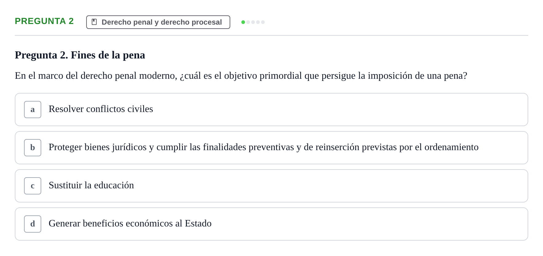 Enunciado: Pregunta 2