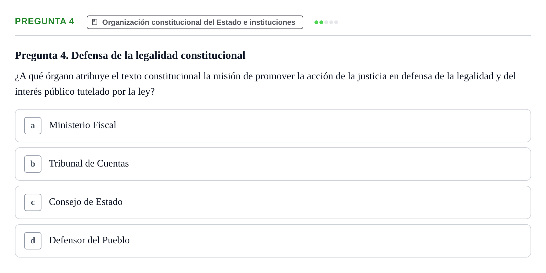 Enunciado: Pregunta 4