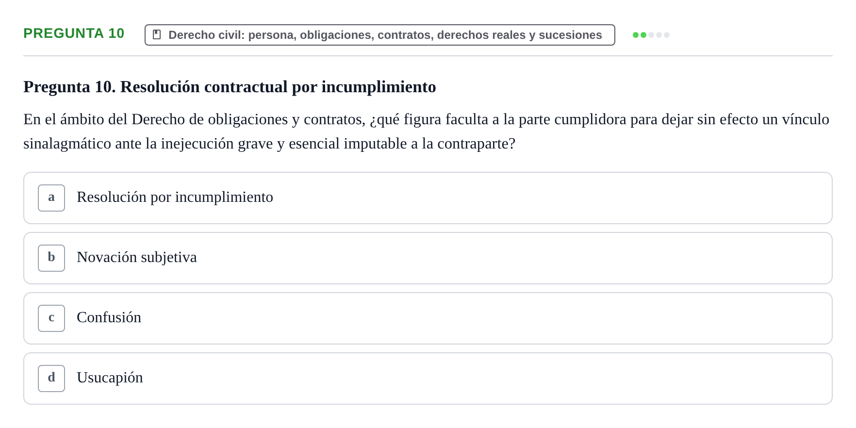 Enunciado: Pregunta 10