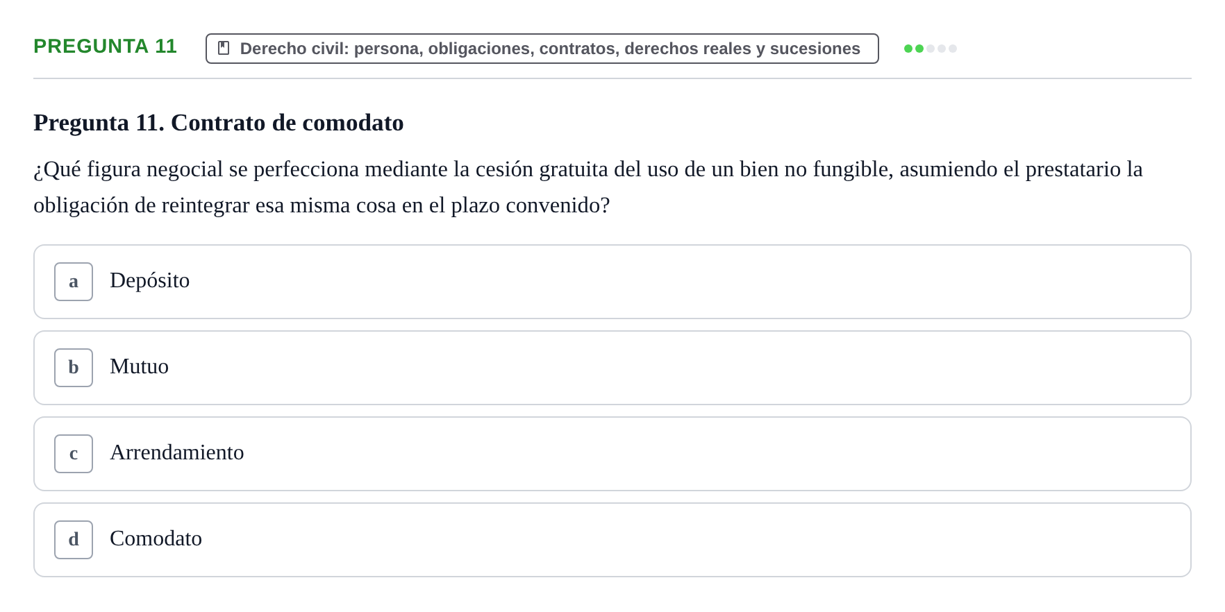 Enunciado: Pregunta 11