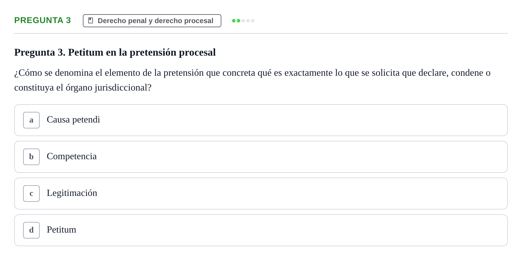 Enunciado: Pregunta 3