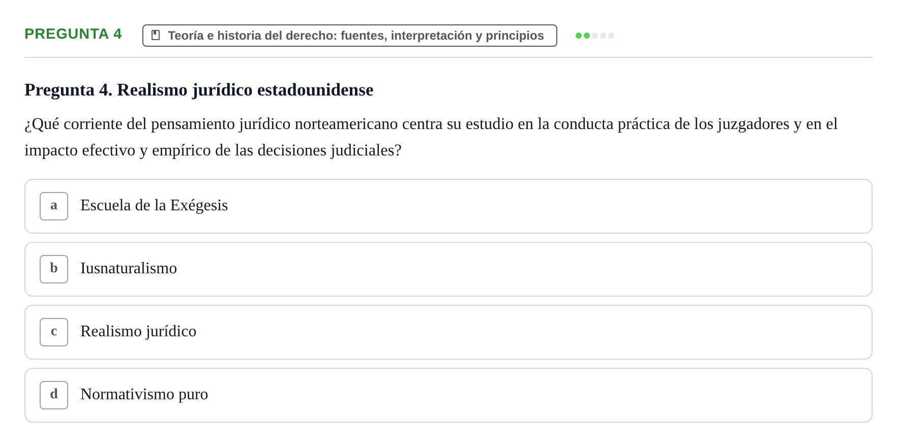 Enunciado: Pregunta 4