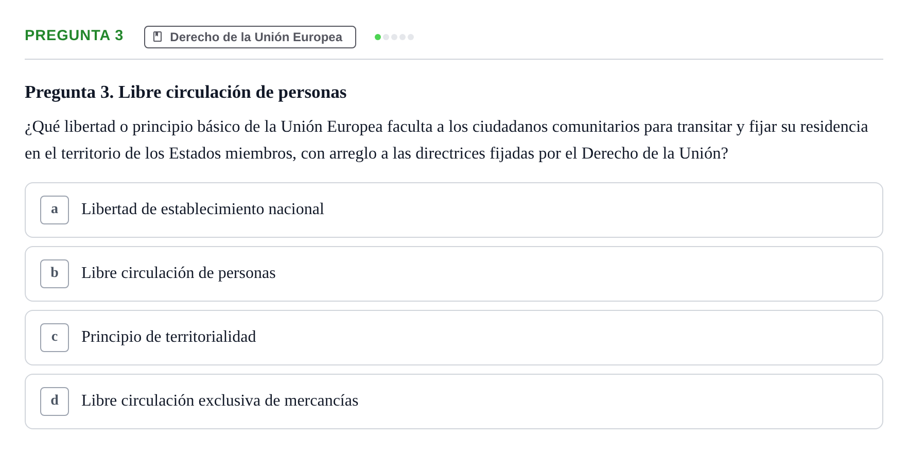 Enunciado: Pregunta 3