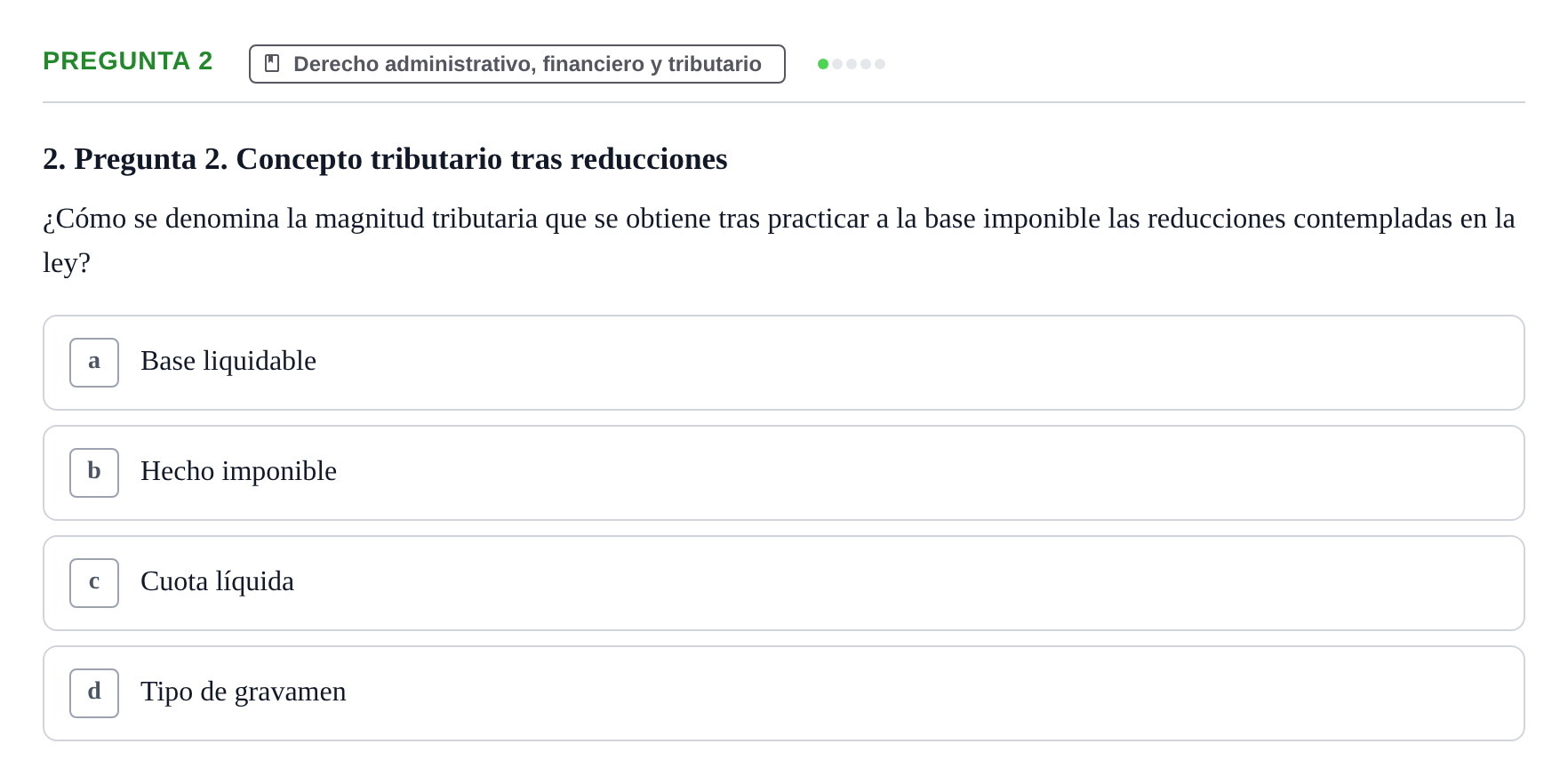 Enunciado: Pregunta 2