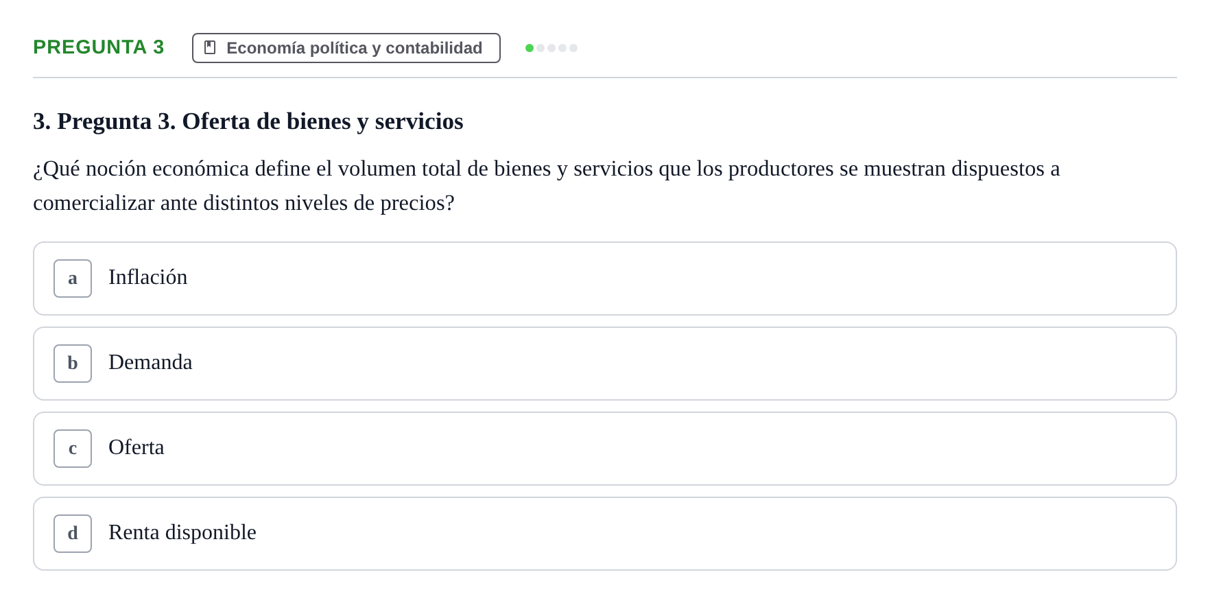 Enunciado: Pregunta 3