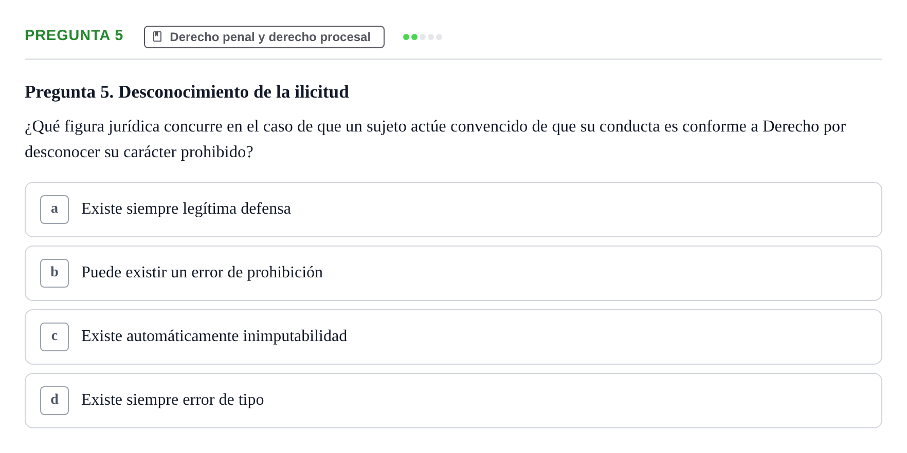 Enunciado: Pregunta 5