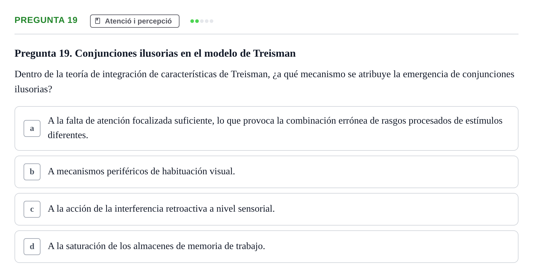 Enunciado: Pregunta 19