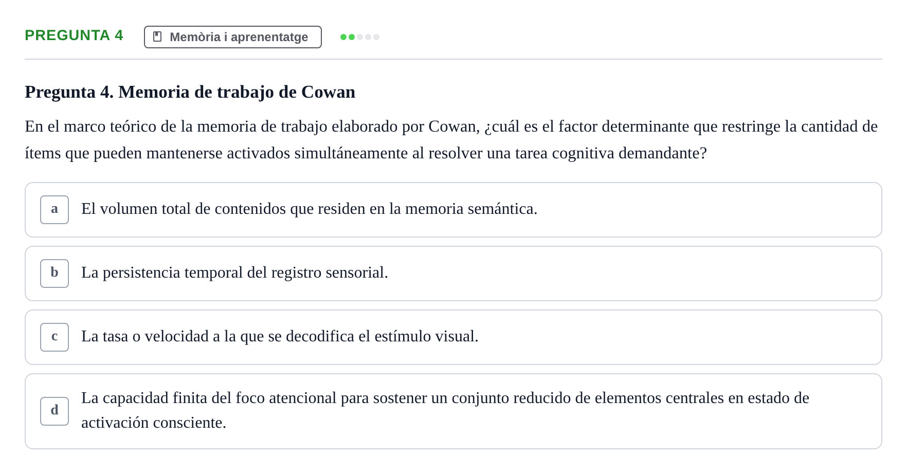 Enunciado: Pregunta 4