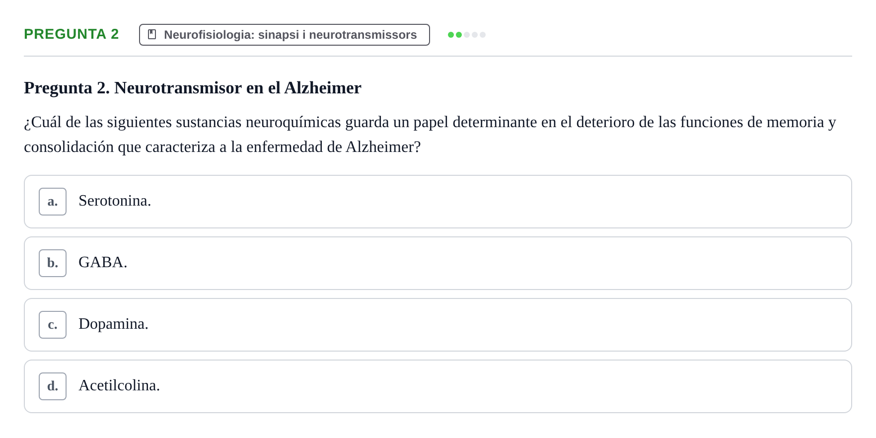 Enunciado: Pregunta 2