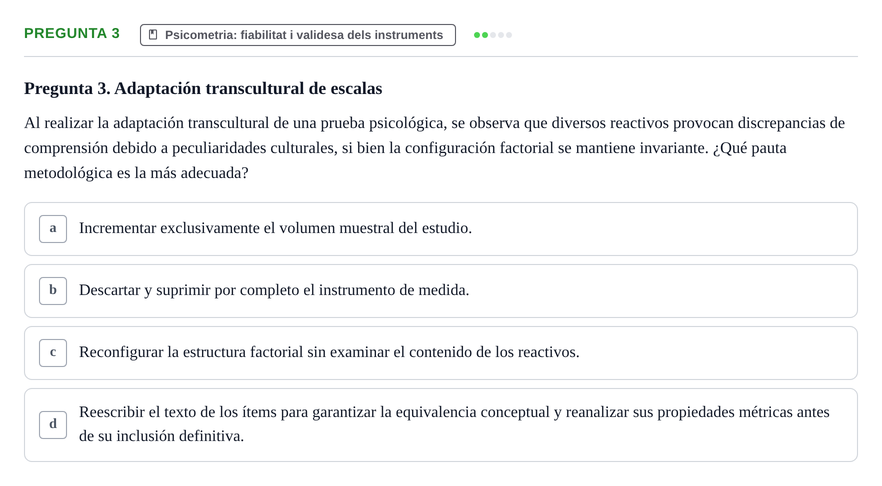 Enunciado: Pregunta 3