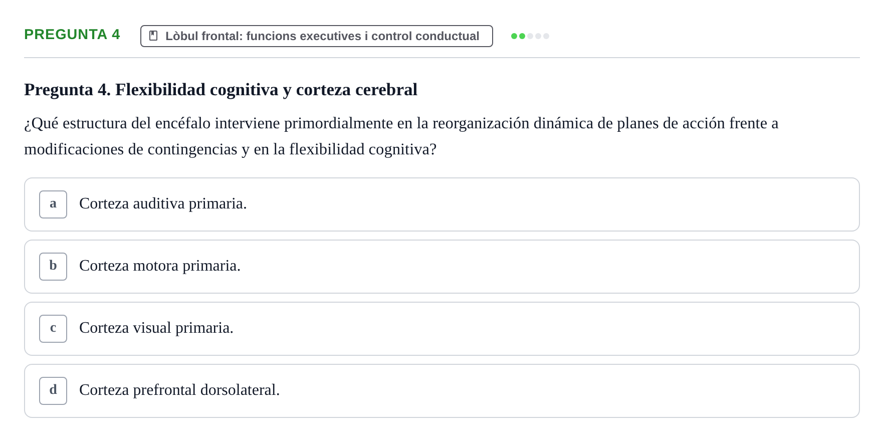 Enunciado: Pregunta 4