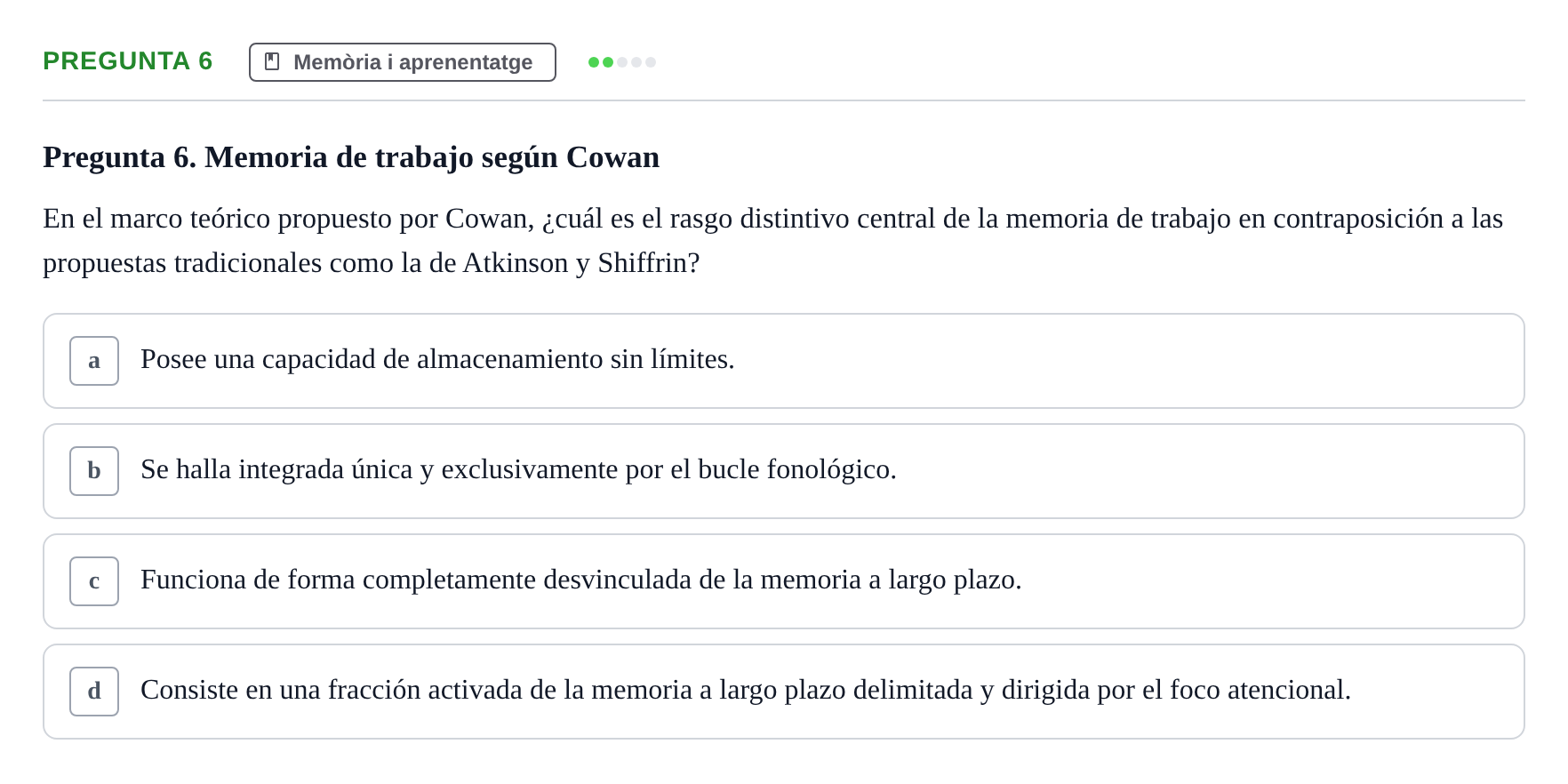 Enunciado: Pregunta 6