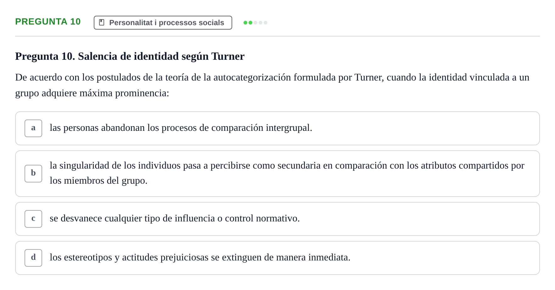 Enunciado: Pregunta 10