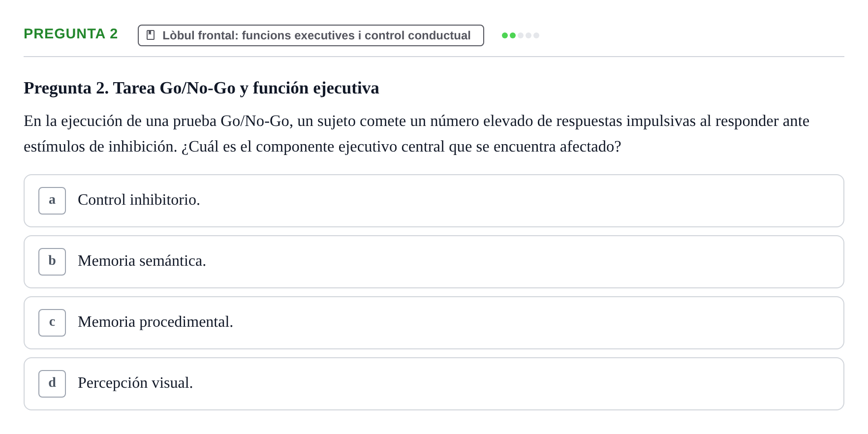 Enunciado: Pregunta 2