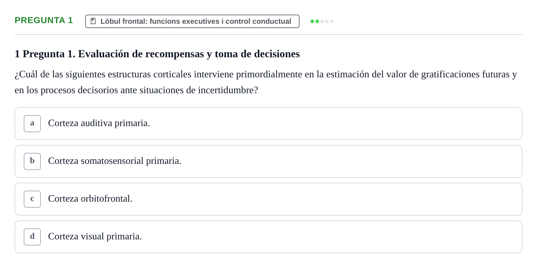 Enunciado: Pregunta 1
