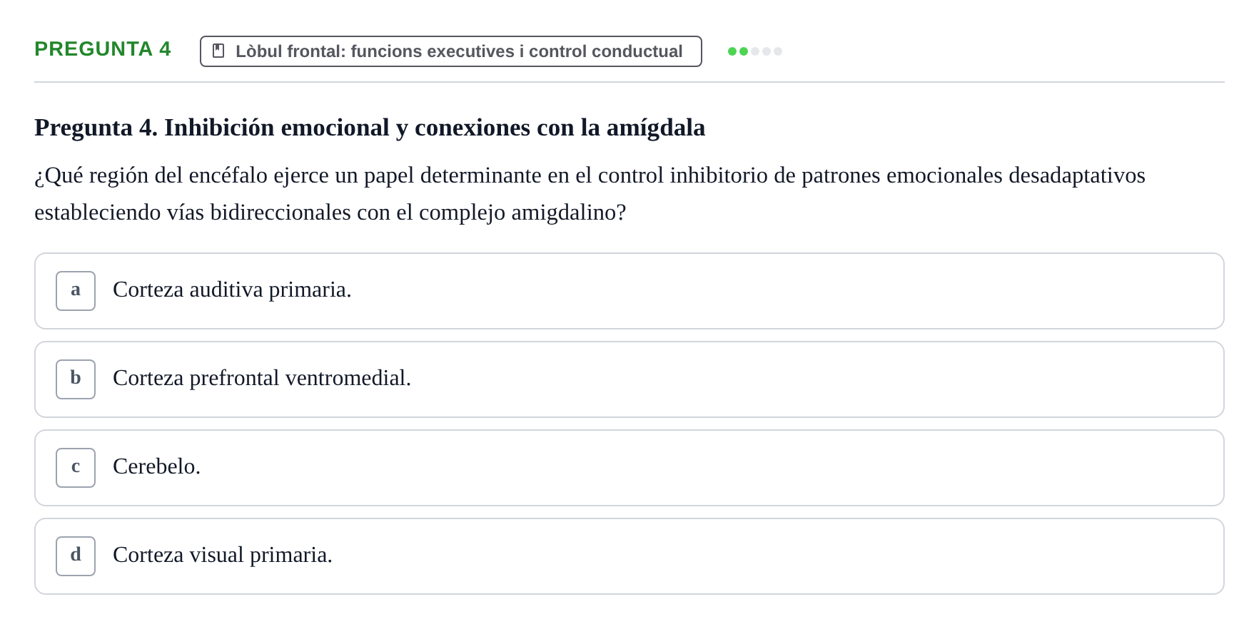 Enunciado: Pregunta 4
