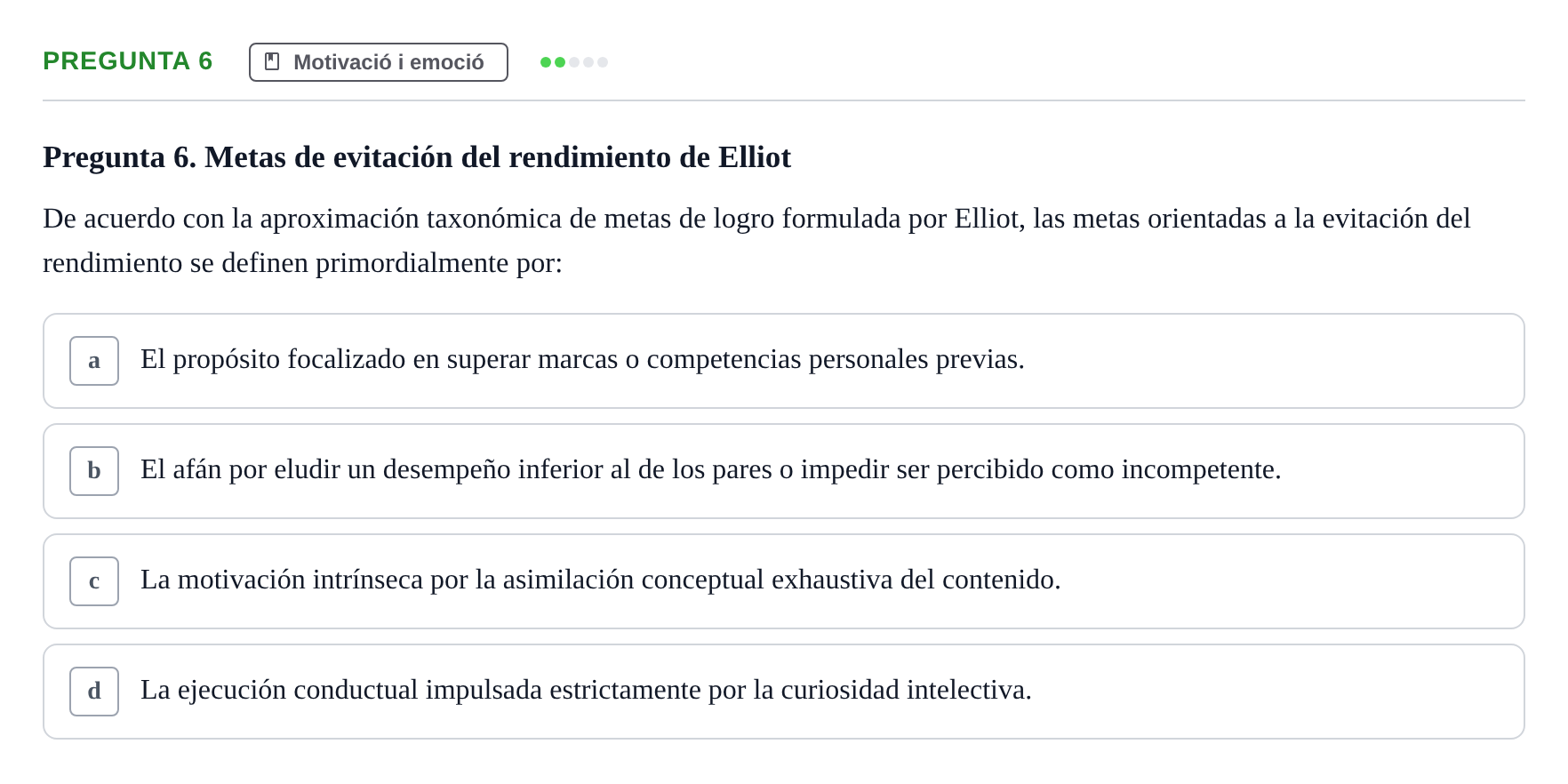Enunciado: Pregunta 6