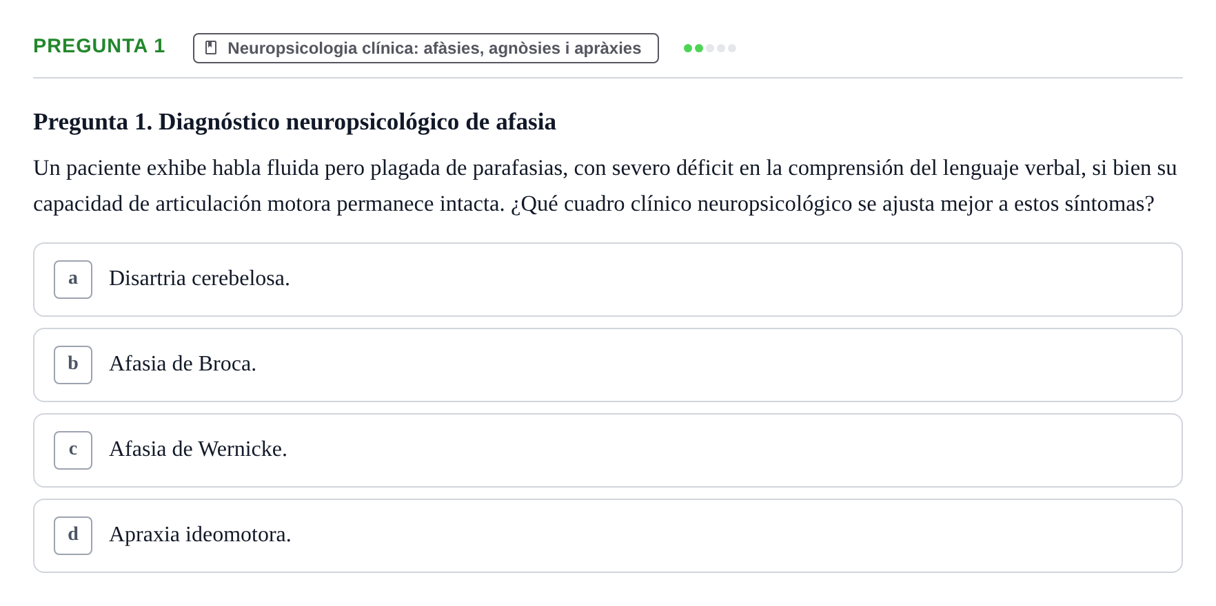 Enunciado: Pregunta 1