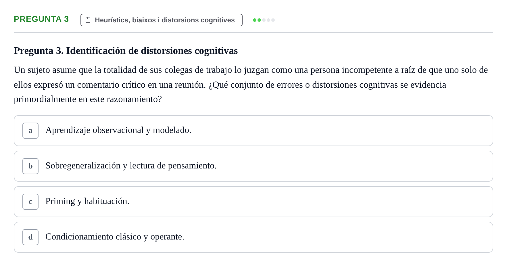 Enunciado: Pregunta 3