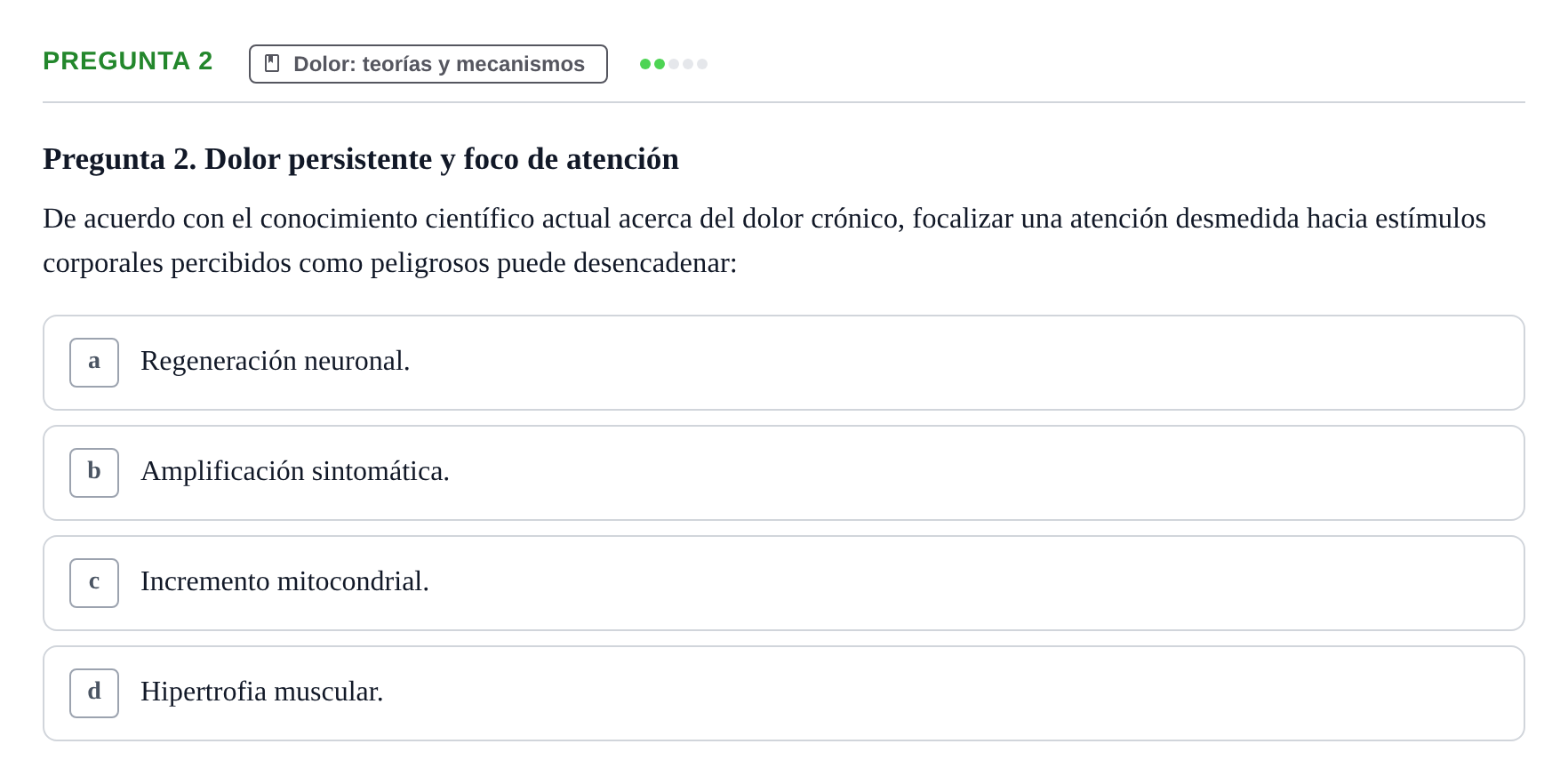 Enunciado: Pregunta 2