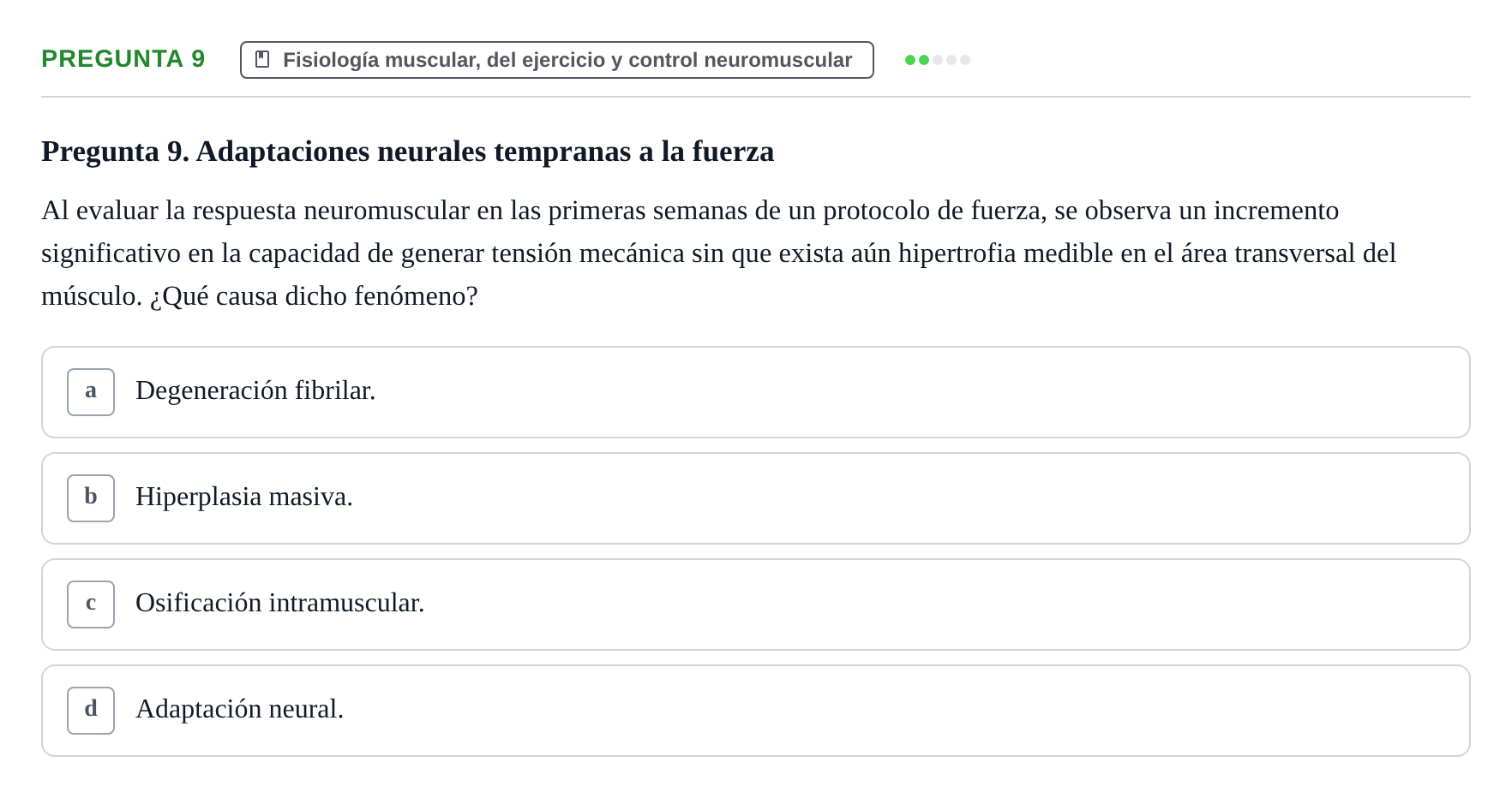 Enunciado: Pregunta 9