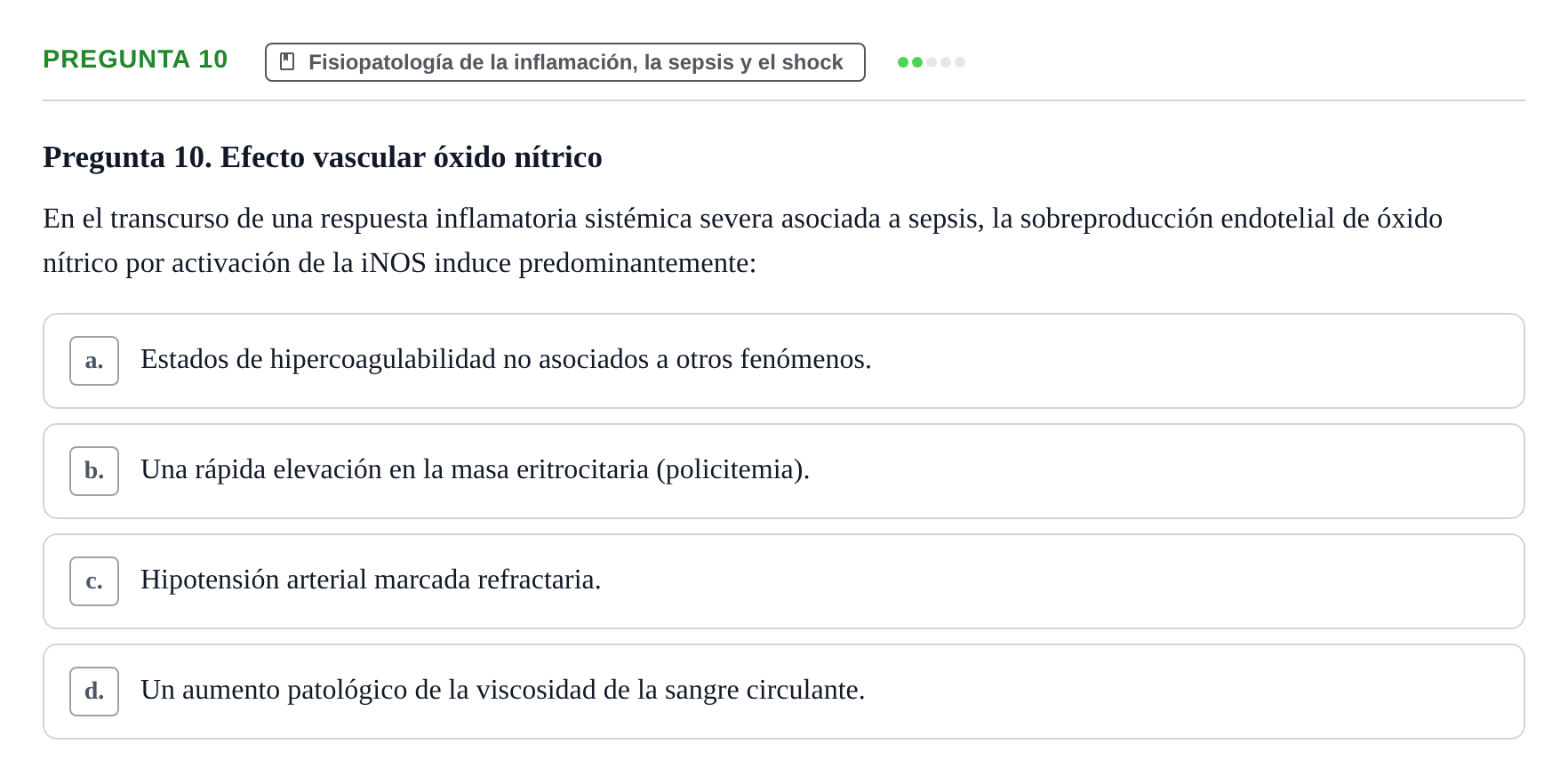 Enunciado: Pregunta 10