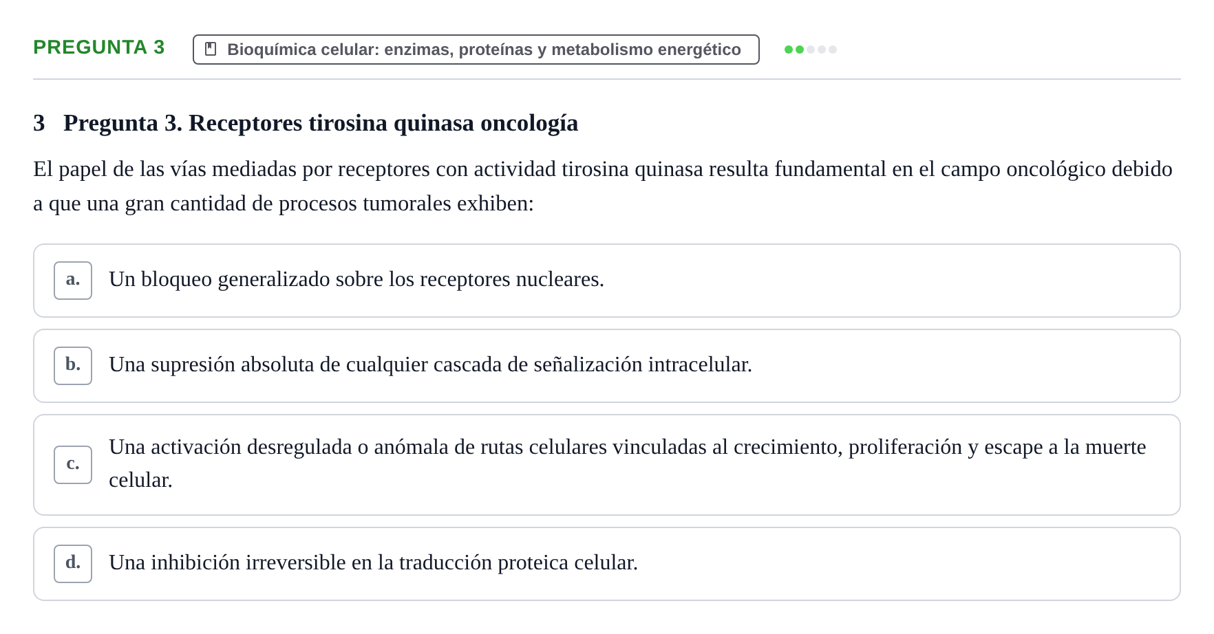 Enunciado: Pregunta 3