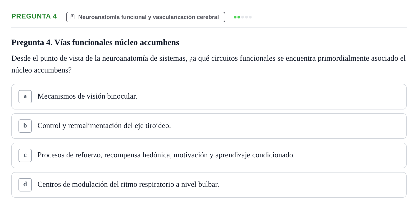 Enunciado: Pregunta 4