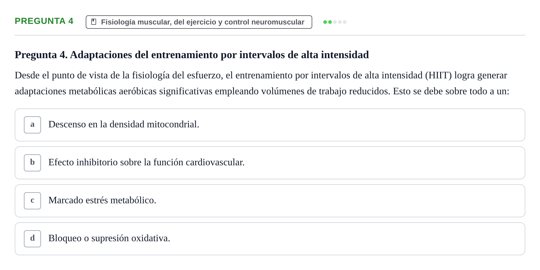 Enunciado: Pregunta 4