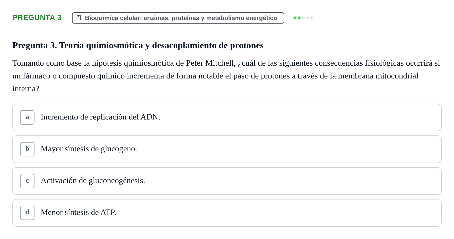 Enunciado: Pregunta 3