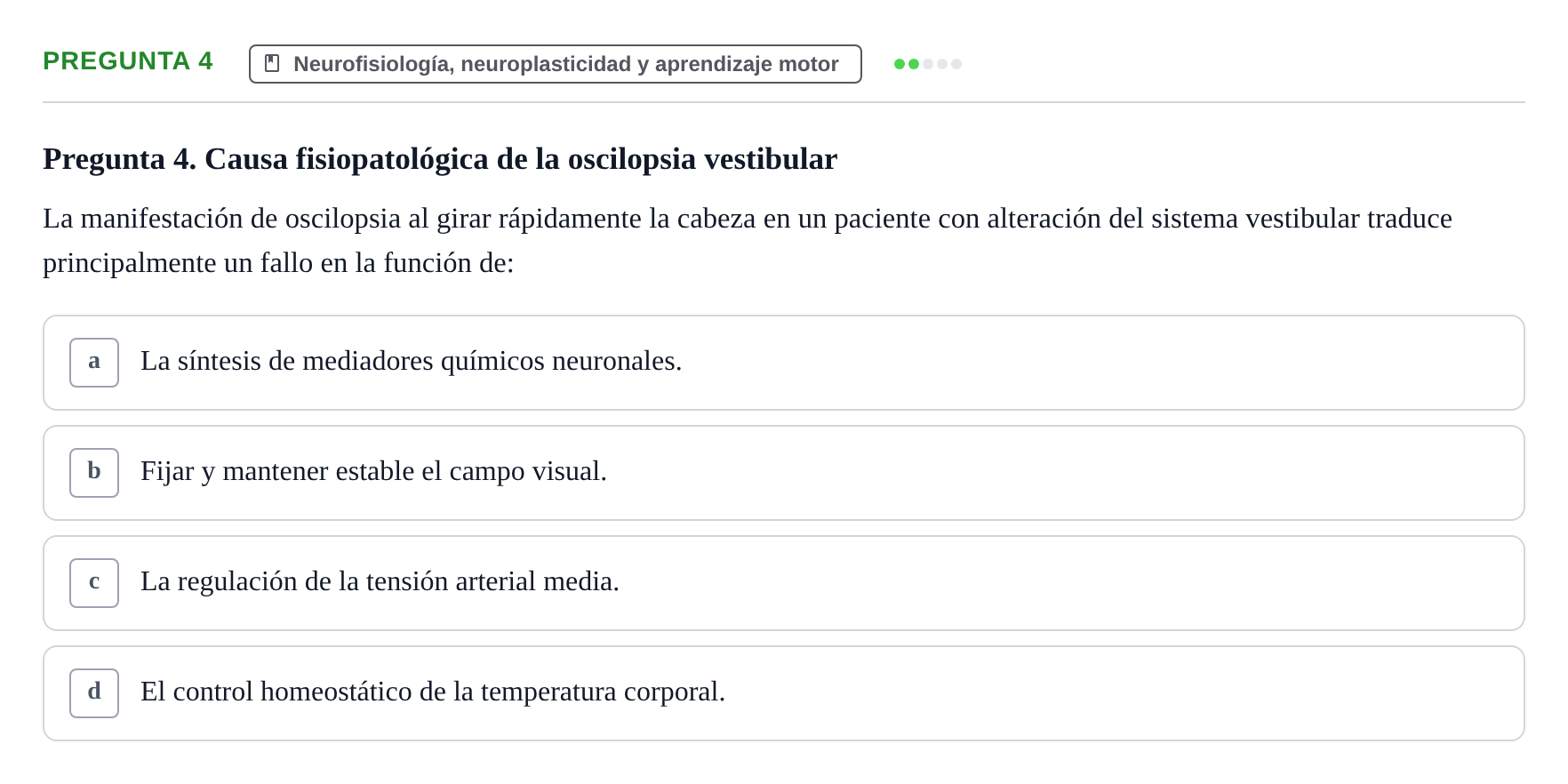 Enunciado: Pregunta 4