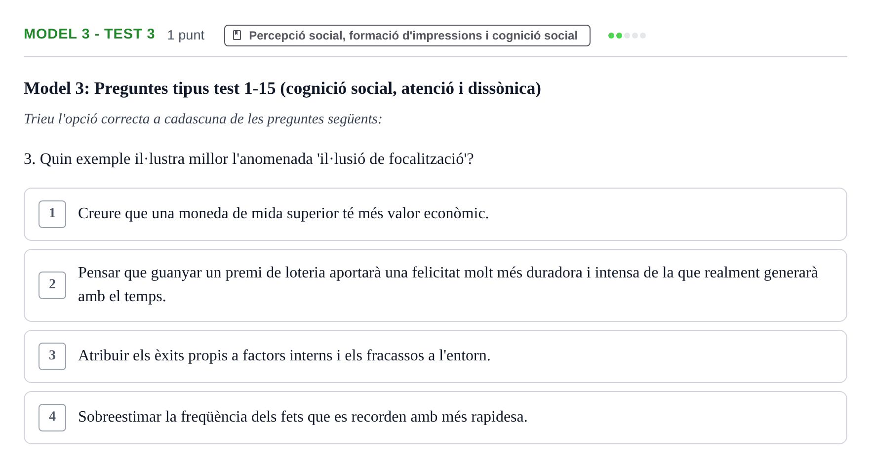 Enunciado: Ejercicio Model 3 - Test 3 · Psicología Social UB Exemples