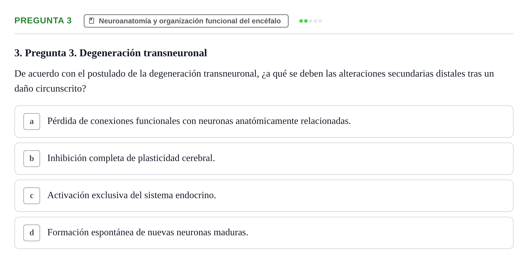 Enunciado: Pregunta 3