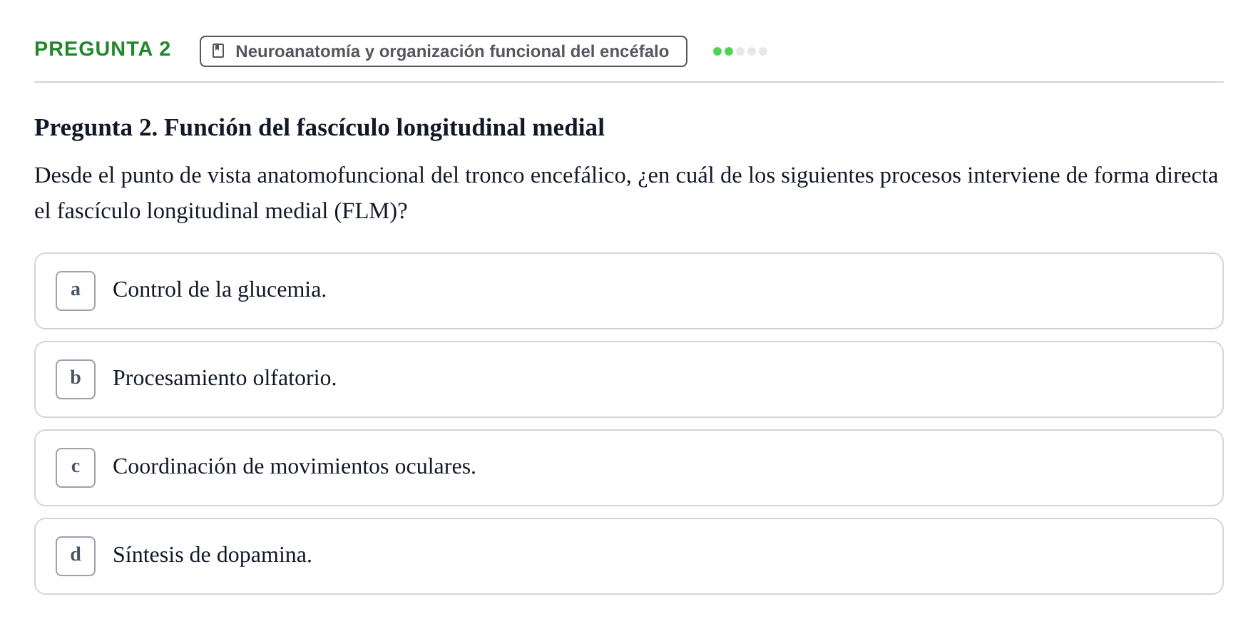 Enunciado: Pregunta 2