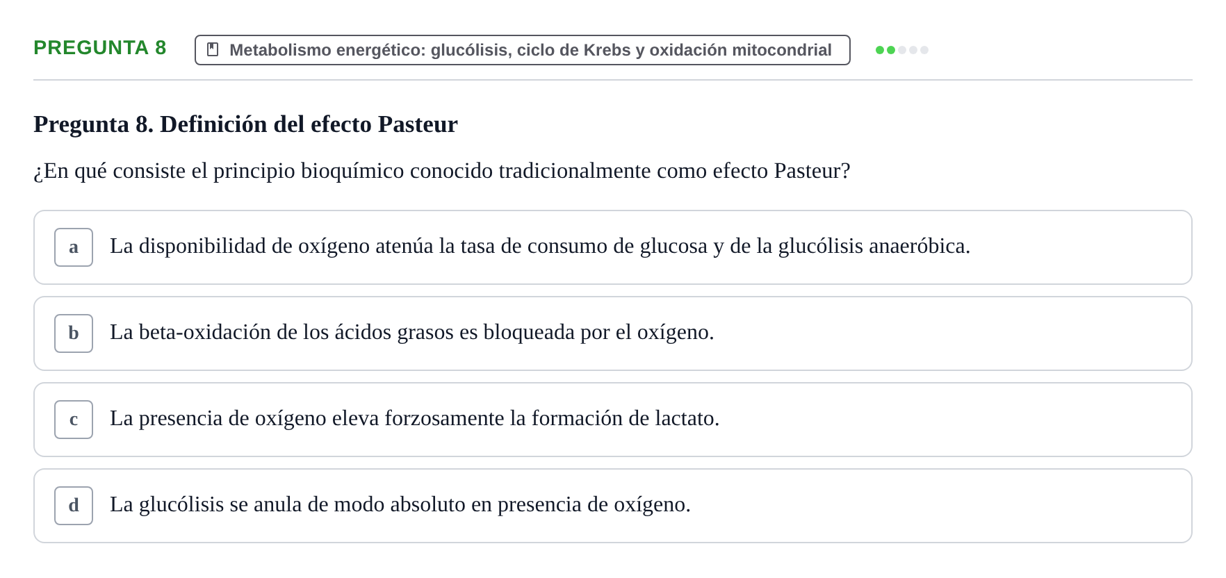 Enunciado: Pregunta 8