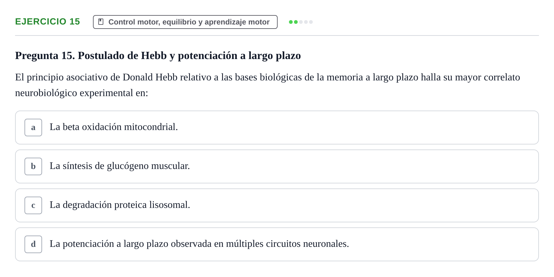 Enunciado: 15