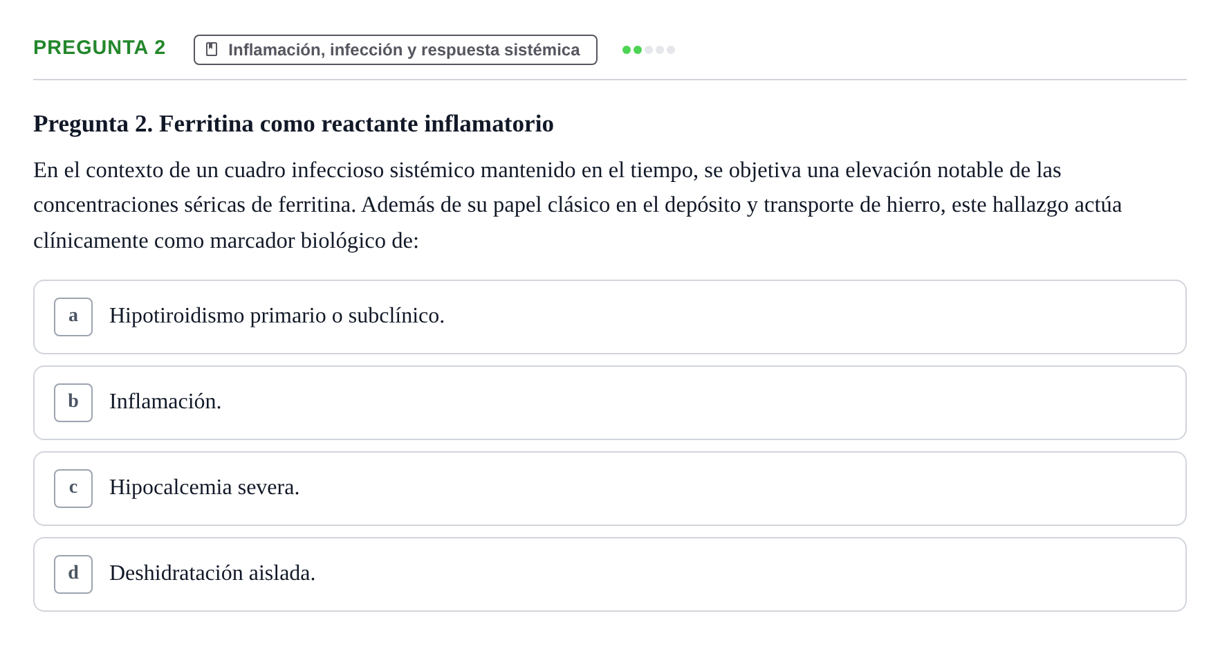 Enunciado: Pregunta 2